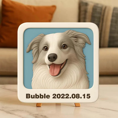 Custom 3D Mini Figurine Decors with Wooden Holder Personalized Unique Home Decor Birthday Gift Wedding Gift Toy For Celebration