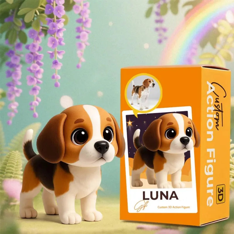 Custom Cute 3D Mini Figure Office Desk Figurine Based on Your Picture Birthday Gift Valentines Gift Christmas Gift