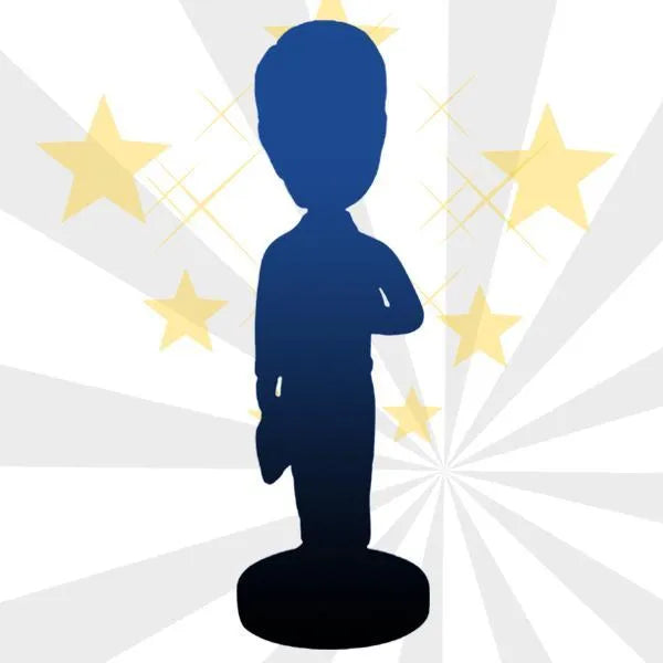 Custom 3D Personalized Bobblehead Figurine - Handmade Polymer Clay Statues from Your Photo, Unique Anniversary, Wedding & Birthday Gift