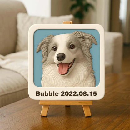 Custom 3D Mini Figurine Decors with Wooden Holder Personalized Unique Home Decor Birthday Gift Wedding Gift Toy For Celebration