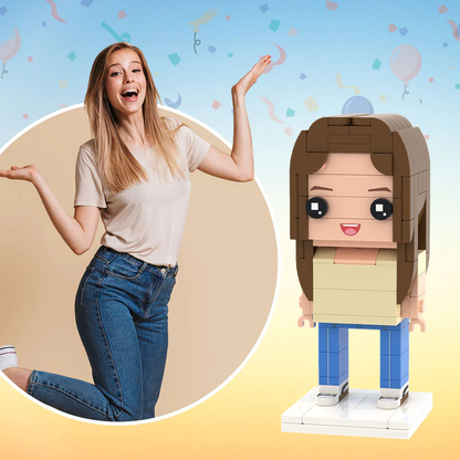 Special Price! Custom Brick Figures 3D Preview Personalized Photo Brick Figures DIY Create Your Own Small Particle Block Toy